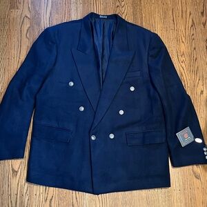 Ralph Lauren Midnight Blue Double-Breasted Blazer